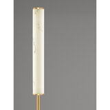 Nova Luce Bijela/mjedena LED stojeća svjetiljka u mramornom dekoru (visina 140 cm) Nolia – | shoptok.hr