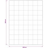  Poplun FULDA 220 x 260 cm Zima 300 GSM 90% gusjeg perja Bijela | shoptok.hr
