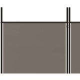 Sobna pregrada s 3 panela antracit 150 x 220 cm od tkanine | shoptok.hr