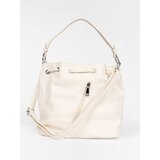 Shelvt Women's sack bag light beige | shoptok.hr
