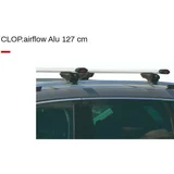 G3 S.p.A. Strešni prtljažnik CLOP Airflow 64.210 aluminij (Al), palice 110cm + noga
