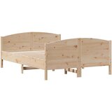 vidaXL Okvir kreveta bez madraca 140 x 200 cm od masivne borovine | shoptok.hr