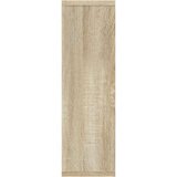  Zidna polica boja hrasta sonome 85x16x52,5 cm konstruirano drvo | shoptok.hr