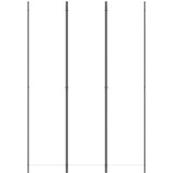 Sobna pregrada s 3 panela bijela 150 x 220 cm od tkanine | shoptok.hr