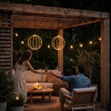 Retlux LED spolja&amp;scaron;nja božićna dekoracija LED/2,1W/230V pr. 40 cm IP44 topla bela Slike