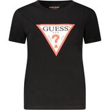 Guess Jeans SHORT SLEEVE T-SHIRT WOMEN BLACK Cijene