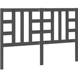 Uzglavlje za krevet sivo 146 x 4 x 100 cm od masivne borovine | shoptok.hr