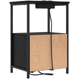  Noćni ormar Crni hrast 40 x 31 x 60 cm Konstruirano drvo | shoptok.hr
