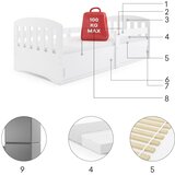  Krevet BMS CLASSIC sa spremištem 160x80 cm GRF | shoptok.hr