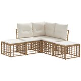  Set vanjskih sofa Prirodna Poliester | shoptok.hr
