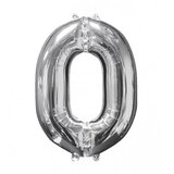 Amscan Balon srebrni br.0 51x66cm 3495401 | Eponuda.ba