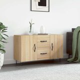 vidaXL Komoda sonoma hrast 100x36x60 cm inženirski les | Shoptok.si