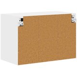 vidaXL Stenska kuhinjska omarica s polico 2 pcs Visok sijaj bela | Shoptok.si