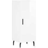 vidaXL Komoda sjajna bijela 34 5 x 34 x 90 cm od konstruiranog drva | shoptok.hr