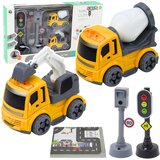  Set of traffic lights, speed camera, mat, construction cars, lights and sounds | Shoptok.si