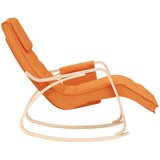  Stolica za ljuljanje tamnožuta od tkanine | shoptok.hr