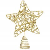  Božićni ukras “Zvijezda” – 14 × 27 cm, zlatna | shoptok.hr