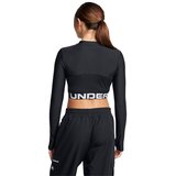 Under Armour Ženska majica HeatGear Rib 1/4 Zip LS Top Black XL | Eponuda.ba