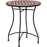 Bistro stolić s mozaikom smeđi 60 cm keramički Cijene