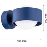  Argon 8061 - Zidno svetlo MASSIMO PLUS 1xG9/6W/230V plavo | Eponuda.com