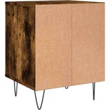vidaXL Nočna omarica 2 kosa dimljen hrast 40x35x50 cm inženirski les | Shoptok.si