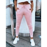 DStreet Spodnie damskie dresowe FITS różowe | Shoptok.si