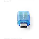 Nedis USB Zvucna kartica 3D zvuk 5.1 USB 2.0 2x 3.5mm prikljucak | Eponuda.ba