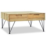  Stolić za kavu od masivne tikovine 80 x 80 x 40 cm | Eponuda.ba