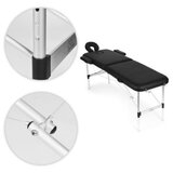 Modern Home Aluminijumski masažni i rehabilitacioni sto, 2-sekcioni, sklopivi u kofer + torba | ePonuda.com