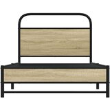  Posteljni okvir brez vzmetnice 107x203 cm sonoma inž. les, (21607461) | Shoptok.si
