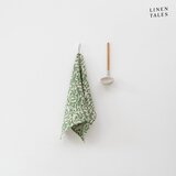 Linen Tales Lanena kuhinjska krpa 45x65 cm Evergreen Damask – Cene