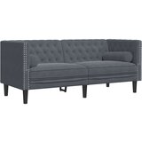  Dijamantni Tamno siva 174 x 74.5 x 70.5 cm Baršun | shoptok.hr