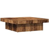 vidaXL Kava miza Old Wood 90x90x28 cm Inženirski les | Shoptok.si