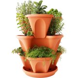 Home & Marker Po višini zložljivi lonci za rože (3x kosi) | PLANTUP Opečnata, (21299450) Cene