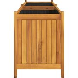  Vrtna sadilica s oblogom 153x38,5x50cm od masivnog drva bagrema | shoptok.hr