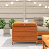  Vrtni tabure voštano smeđi 62x63,5x53,5 cm od masivne borovine | shoptok.hr