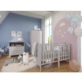Germania Krem dječja komoda s promjenjivim stolom 89x102x77 cm Alkmaar – | shoptok.hr