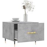  Stolić za kavu siva boja betona 50x50x40 cm konstruirano drvo | shoptok.hr