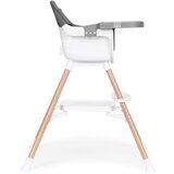 ECO TOYS Dječja stolica za hranjenje 2-u-1, siva, | shoptok.hr