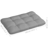  Jastuci za sofu od paleta 7 kom sivi | shoptok.hr