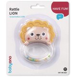 BabyOno Šarena zvečka, lav | shoptok.hr