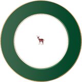 Pip Studio Love Birds - krožnik Deer Dark Green - 21 cm Cene