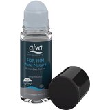 Alva Naturkosmetik for him pure nature kristalni rol-on | Shoptok.si
