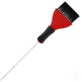 za bojenje kose Wanda s metalnom iglicom Široki 6 cm – Crveni (N)