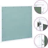 vidaXL Revizijska vrata z alu okvirjem in mavčno ploščo 700x700 mm Cene