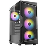 Antec AX61 ELITE ARGB Mid-Tower okno gaming črno ohišje | Shoptok.si