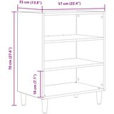  Komoda boja hrasta artisan 57x35x75 cm konstruirano drvo | shoptok.hr