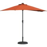  Vrtni suncobran Terakota 294 x 150 x 223 cm tkanina | shoptok.hr