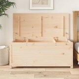 vidaXL Škatla za shranjevanje 110x50x45,5 cm trdna borovina Cene