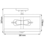 Elstead Lighting STROPNA SVETILKA Harrow 38.1/25.7 cm Slike